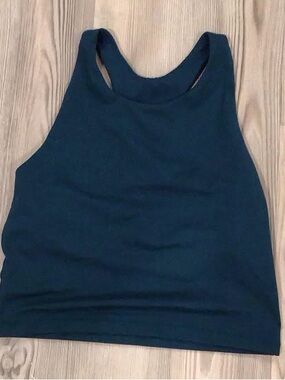 DSG Dark Teal Ribbed Tank Top